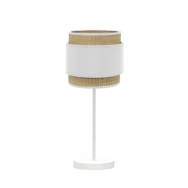 Lampe de table Fabrilamp Kandy naturel E14