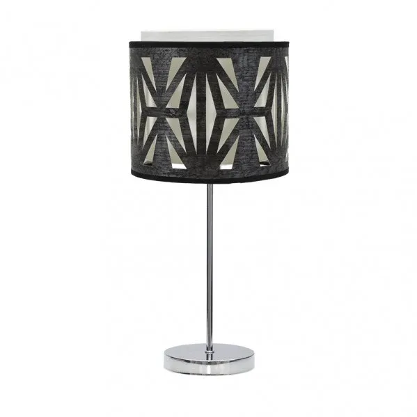 Lampe de table Fabrilamp Katerina chromée E14