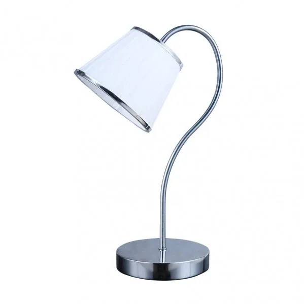 Lampe de table Fabrilamp Lantanas chromée E27