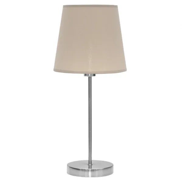Lampe de table Fabrilamp Maldívas nickel E14