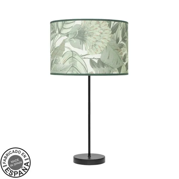 Lampe de table Fabrilamp Moda en métal noir E27