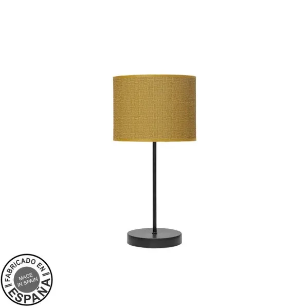 Lampe de table Fabrilamp Moda en métal noir E14