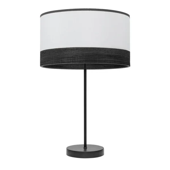 Lampe de table Fabrilamp Olga en métal blanc E27