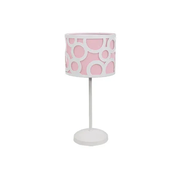 Lampe de table Fabrilamp Orlando en métal blanc E14
