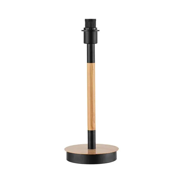 Lampe de table Fabrilamp Tropico en métal noir E14