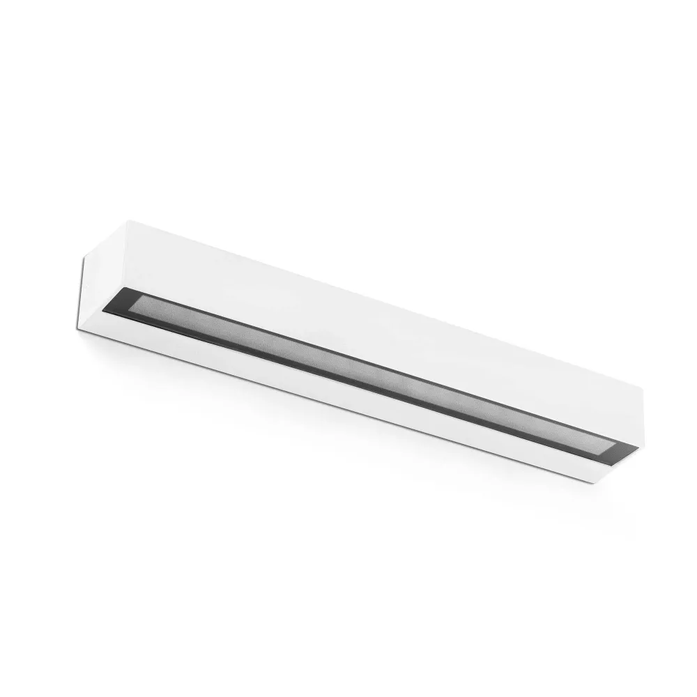 Lampe de table FARO Barcelona Doro en aluminium blanc mat, LED H 5,8 cm