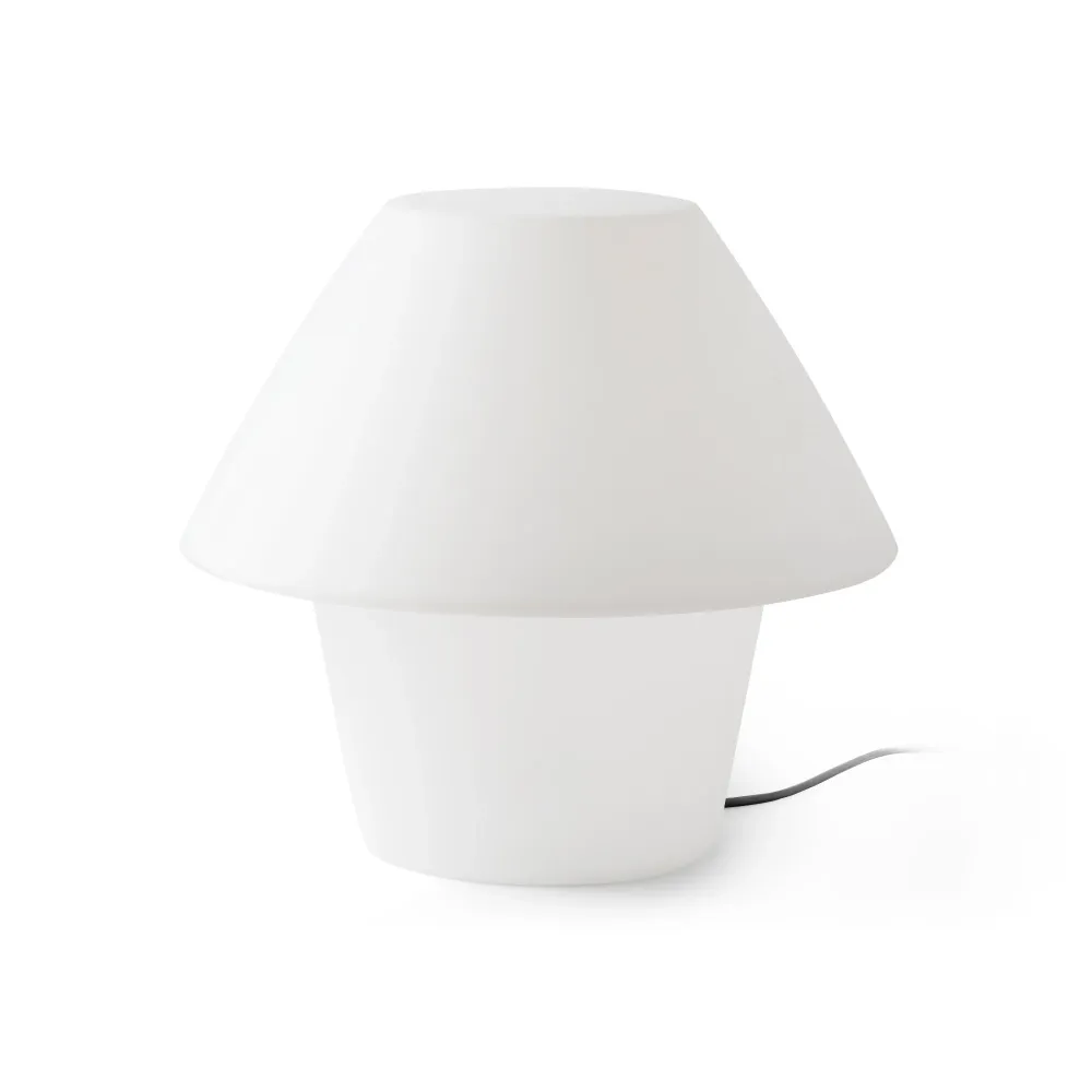 Lampe de table FARO Barcelona Versus blanc mat E27 H 48,0 cm