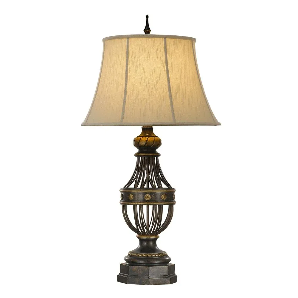 Lampe de table Feiss (FE-AUGUSTINE-TL) Augustine acier E27