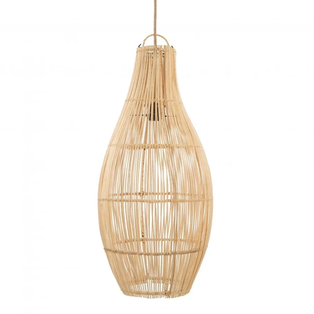 FLACON Lampe à Suspension Naturel