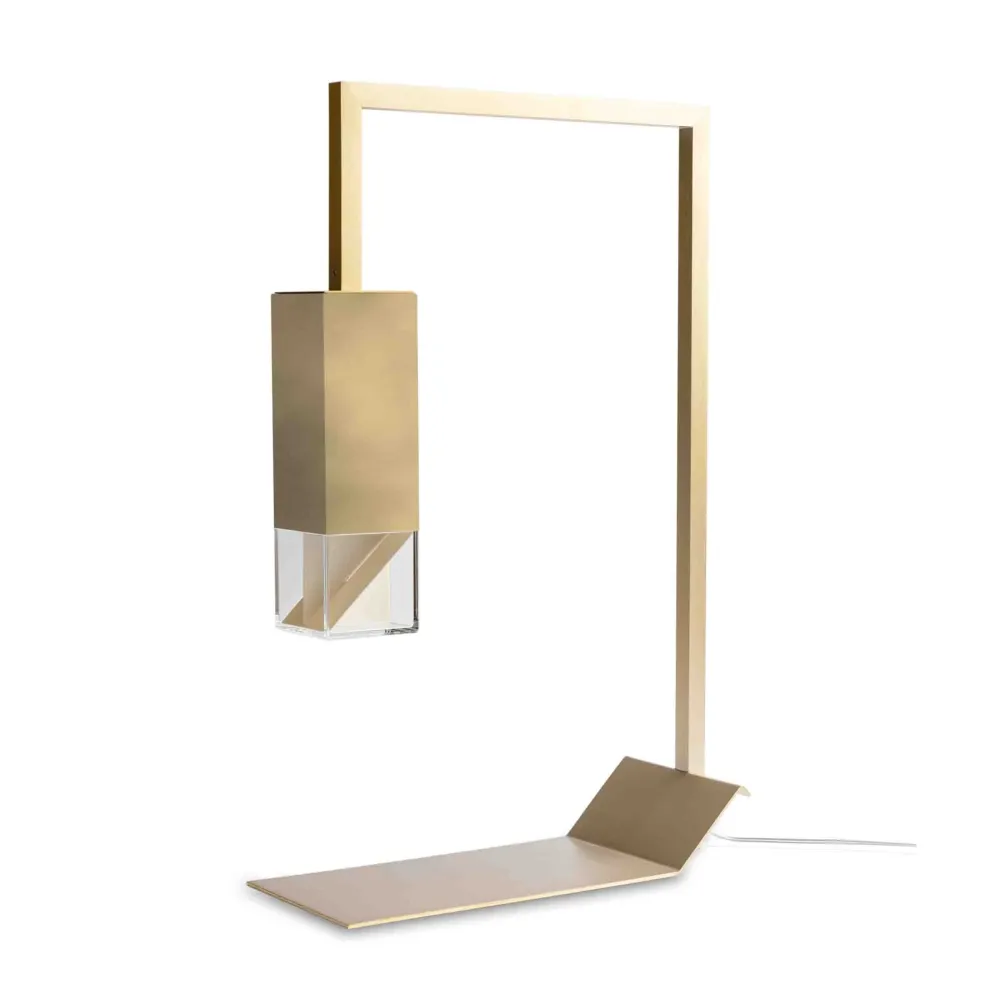 Lampe de table en laiton LAMP/TWO Revamp par Formaminima