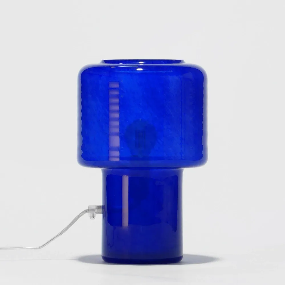 Lampe de table TOGETHER Bleu GLASSCOR | Hand·Blown glass Store