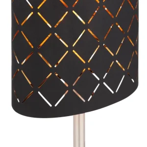 Lampe de table Globo Lighting Arlana en métal nickelé E14
