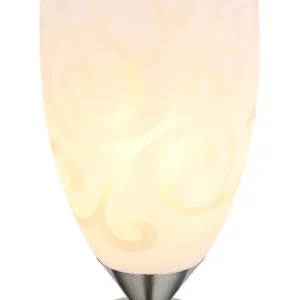 Lampe de table Globo Lighting Auriga en métal chromé E14