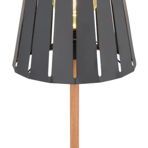 Lampe de table Globo Lighting Luna en métal noir E27