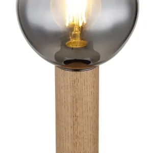 Lampe de table Globo Lighting Moitas en métal noir E27