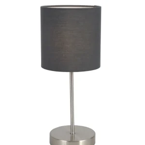 Lampe de table Globo Lighting Sanna en métal nickelé E14