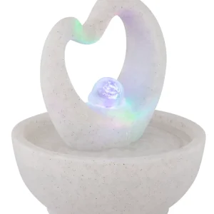 Lampe de table spéciale Globo Lighting Fontana en plastique gris 4L