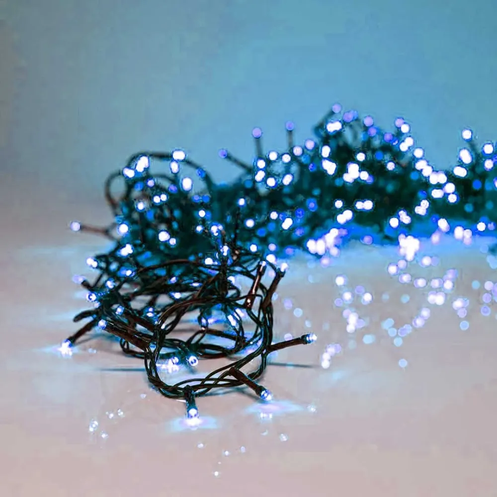 Guirlandes lumineuses d'extérieur - Bleu - 8 mètres - connectables