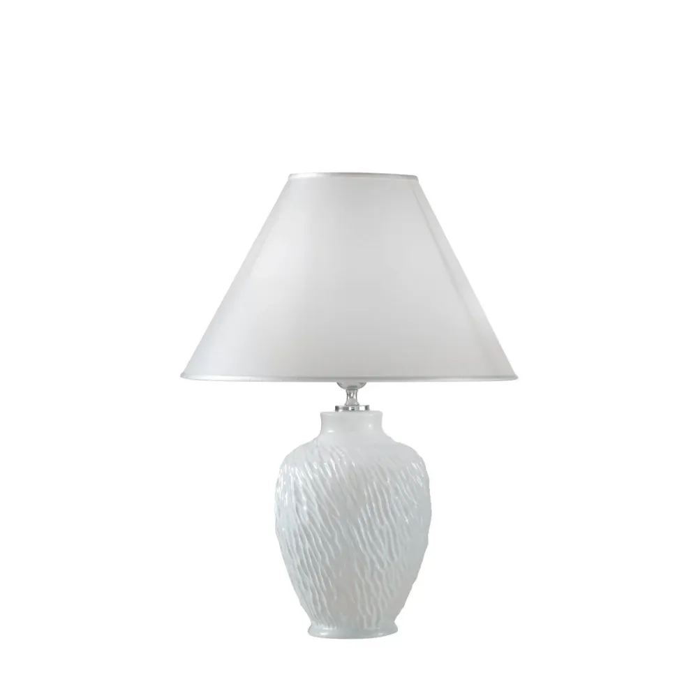 Lampe à poser Kolarz CHIARA textile White
