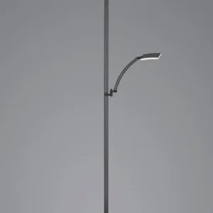 Lampadaire ANDY anthracite avec liseuse 60556/2/39
