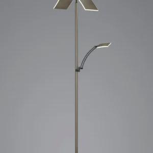 Lampadaire ANDY bronze avec liseuse 60556/2/15