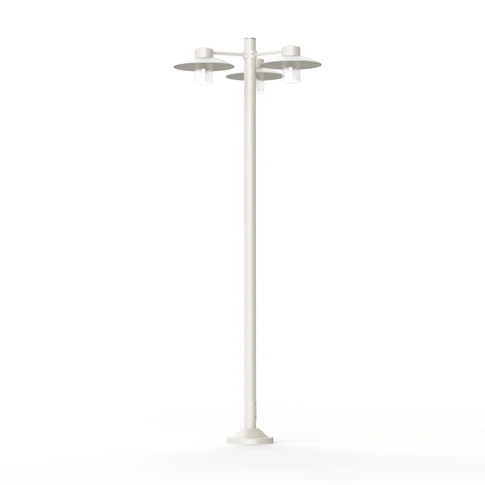 Lampadaire Aubanne N°6 clair Blanc pur 101 101011101