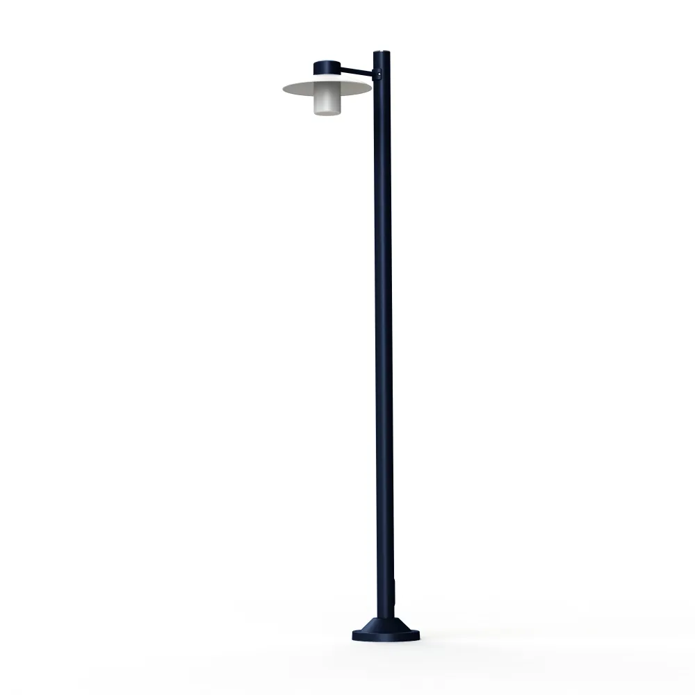 Lampadaire Aubanne N°4 depoli Bleu acier 065 101008065