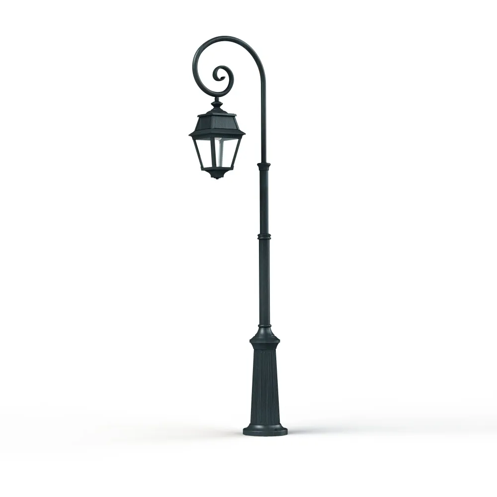 Lampadaire Avenue 2 N°8 E27 Vert de gris 008 102022008