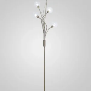 Lampadaire Diamant laiton patiné hj5149-5AF