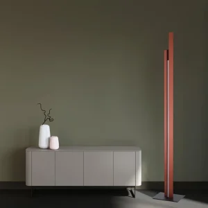 Lampadaire MANHATTAN doré rose led 48 watts Mantra 9198