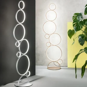 Lampadaire Poésie argent mat pt.poesie/ argent
