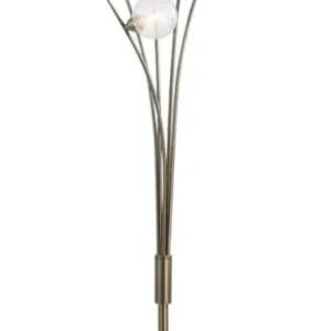 Lampadaire Snow nickel satiné H170 LD 1049-5SF