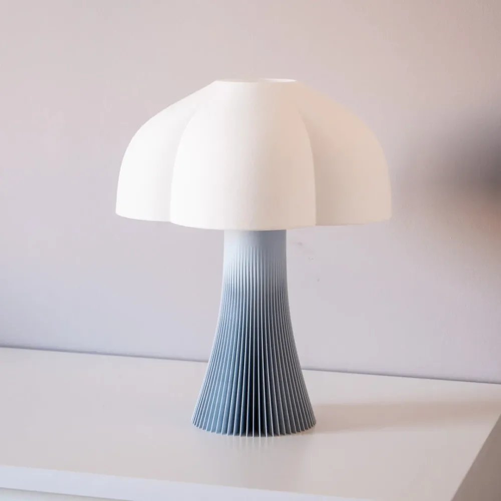 Lampe ARBORESCENCE bleu gris H60cm FILAMENT Arbo60bleu