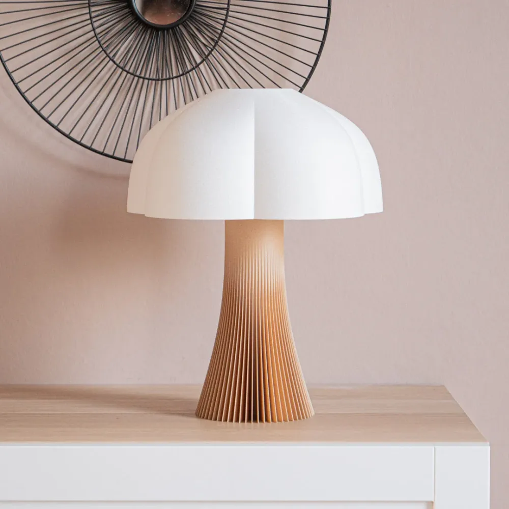 Lampe ARBORESCENCE Bois clair H35cm FILAMENT Arbo35boisclair