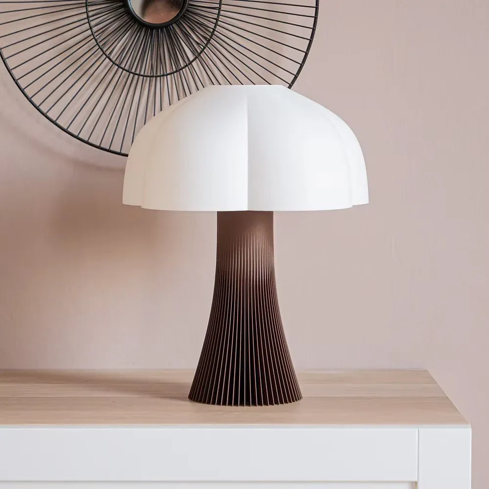 Lampe ARBORESCENCE bois foncé H60cm FILAMENT Arbo60marron