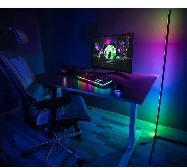 Lampe d'angle intelligente RGB - 140 cm - TUYA