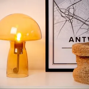 Lampe FUNGO orange H28 LUCIDE 10514/01/53