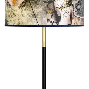 Lampe Hector imprimé Dame de pique H68