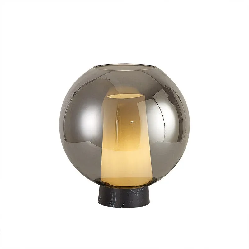 Lampe NORA noir H26cm Mantra 8403