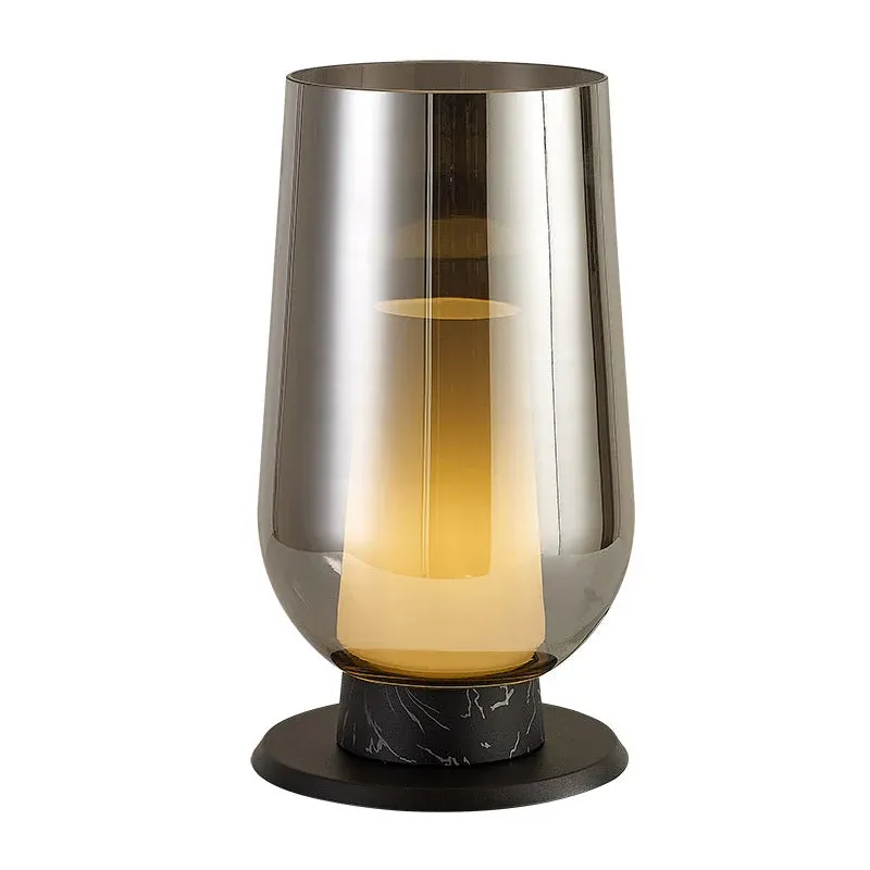 Lampe NORA noire H33,2cm Mantra 8289