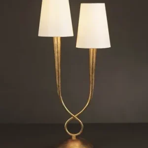 Lampe PAOLA GM dorée Mantra 3546
