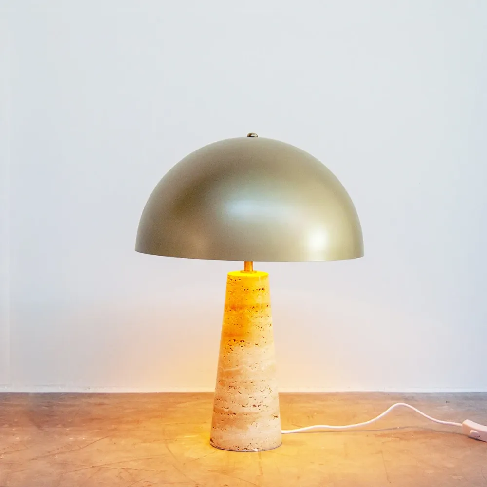 Lampe de table - Merit - Travertin