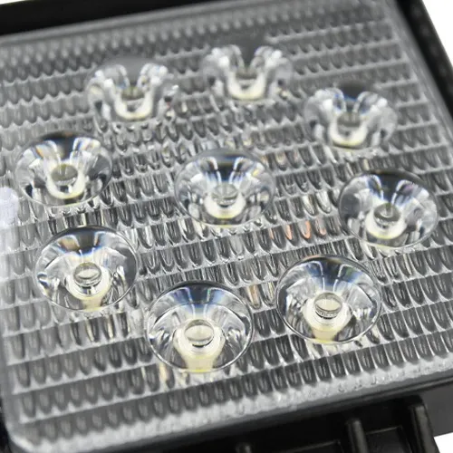 Lampe de travail / projecteur 9 LED 27W - 12/24V