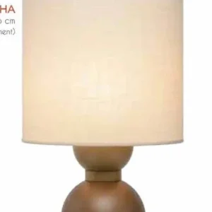 Lampe ZORA havane H48