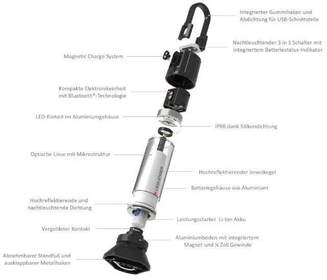Ledlenser Lampe de camping ML6 Connect WL