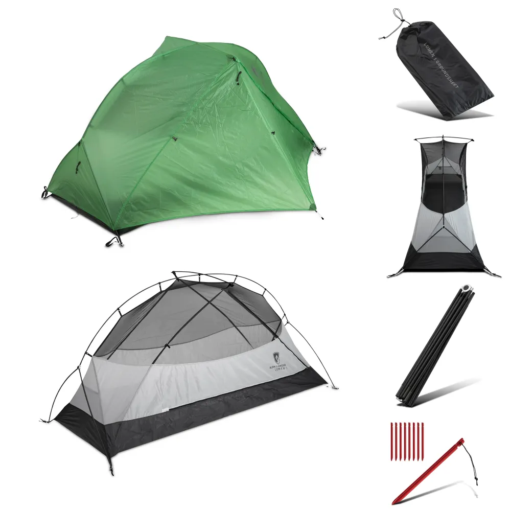 Lumen 1 - 880g avec des bâtons en carbone