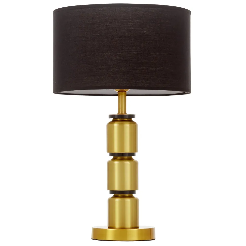 Lampe de table Lumina Deco Eliot 1L, culot E27, diamètre 30 cm