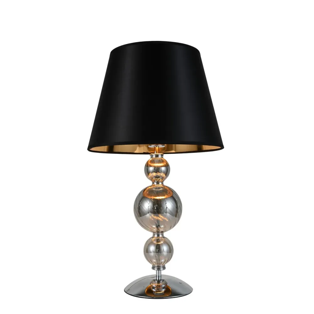 Lampe de table Lumina Deco Muraneo 1L, douille E27, hauteur 67 cm