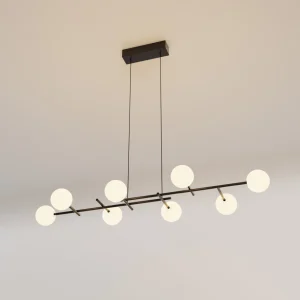 Lustre Cellar noir led G4 8L Mantra 7631