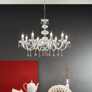 Lustre Denver transparent 8 lp-denver-8cromo